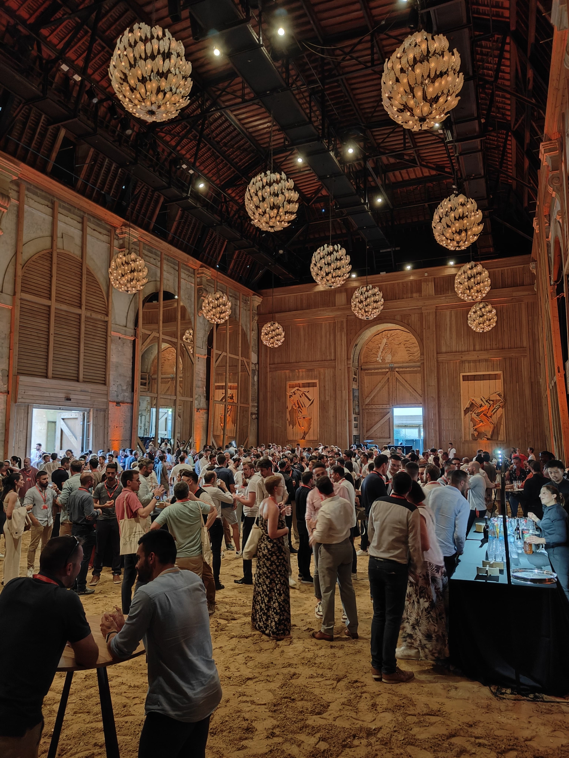 reception debout écuries historiques versailles